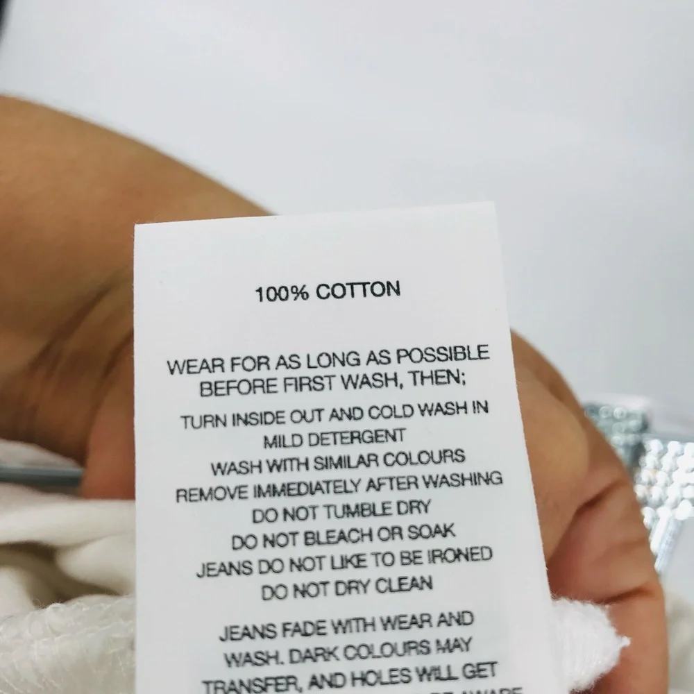 Rolla's Original High Rise Straight Leg Distressed Jeans White Size 30 - Picture 7 of 11